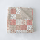 Waverly Patchwork Rose Baby Blanket