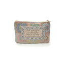 "What Matters Most" Quilted Makeup Bag