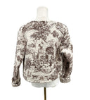 Willow Field Brown Cropped Jacket