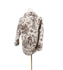 Willow Field Brown Quilted Snap Jacket