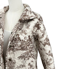 Willow Field Brown Quilted Snap Jacket