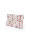 Wilshire Stripe Pink Quilted Makeup Bag
