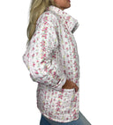 Wilshire Stripe Pink Quilted Jacket