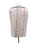 Wilshire Stripe Pink Quilted Ruby Vest