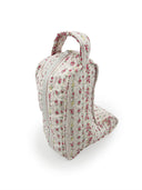 Wilshire Stripe Pink Quilted Boot Bag