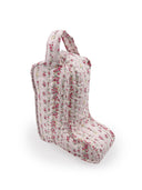 Wilshire Stripe Pink Quilted Boot Bag