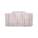 Wilshire Stripe Pink Quilted Weekender Duffle Bag