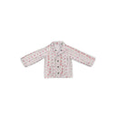 Wilshire Stripe Pink Youth Quilted Snap Jacket
