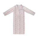 Wilshire Stripe Pink Quilted Maxi Coat *Web Exclusive*