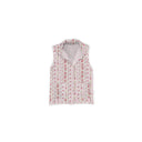 Wilshire Stripe Pink Quilted Ruby Vest
