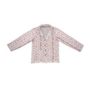 Wilshire Stripe Pink Quilted Snap Jacket