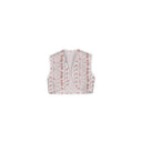 Wilshire Stripe Pink Quilted Tara Vest