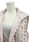 Wilshire Stripe Pink Quilted Ruby Vest