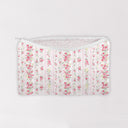 Wilshire Stripe Pink Quilted Makeup Bag
