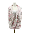 Wilshire Stripe Pink Quilted Ruby Vest