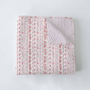 Wilshire Stripe Pink Quilt