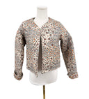 Winchester Orange Cropped Quilted Jacket