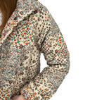 Winchester Orange Quilted Snap Jacket