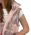 Winchester Rose Quilted Ruby Vest