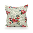 Erin & Ben Co. Zara Floral Linen Quilted 20" Pillow