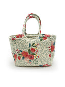 Erin & Ben Co. Zara Floral Linen Quilted Handbag