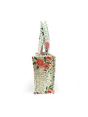 Erin & Ben Co. Zara Floral Linen Quilted Tote Bag