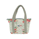 Erin & Ben Co. Zara Floral Linen Zipper Tote Bag