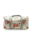 Erin & Ben Co. Zara Floral Linen Weekender Duffle Bag