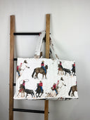 Roselynn White Quilted Tote